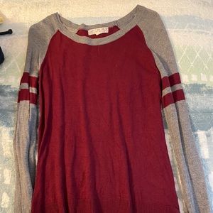 Maroon long sleeve